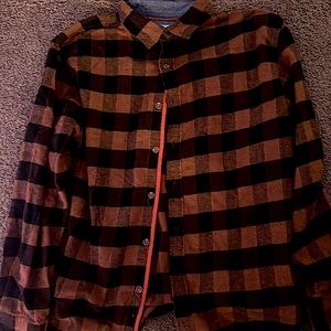 Orange flannel